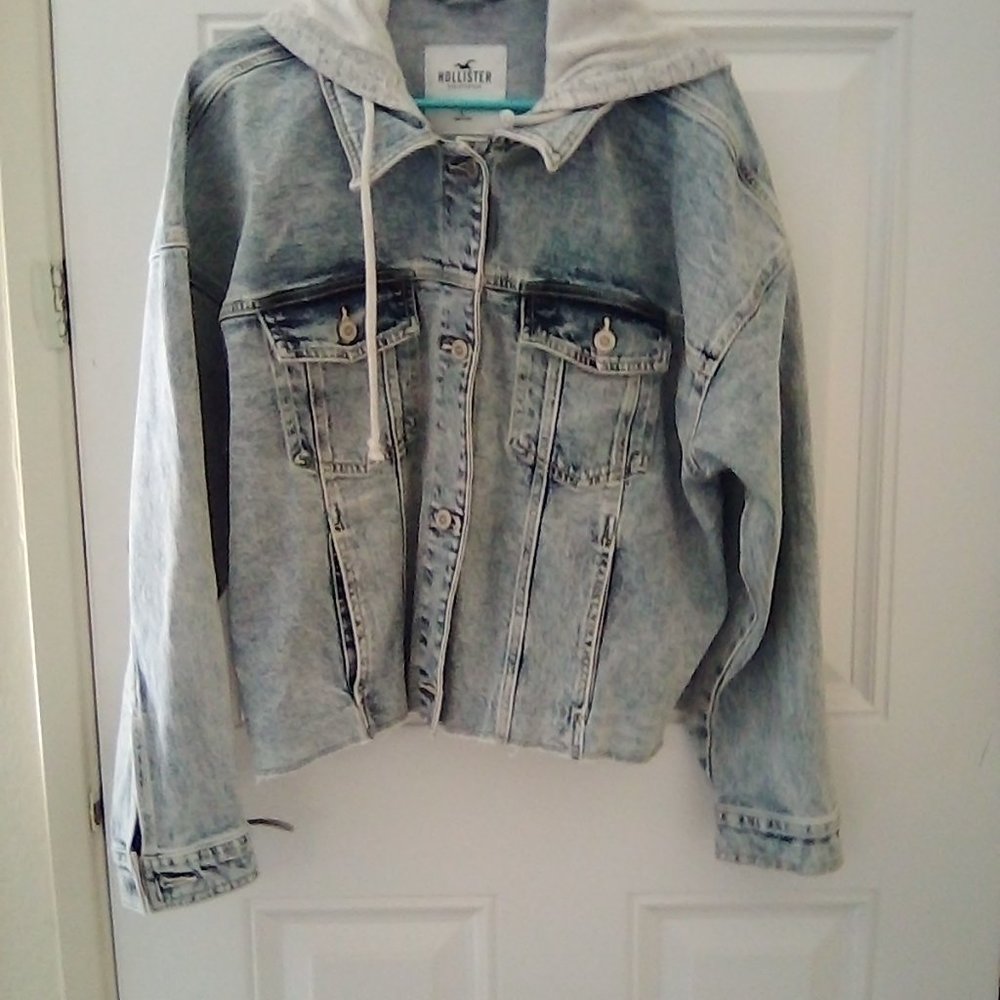 Brand New Hollister Jeans Jacket